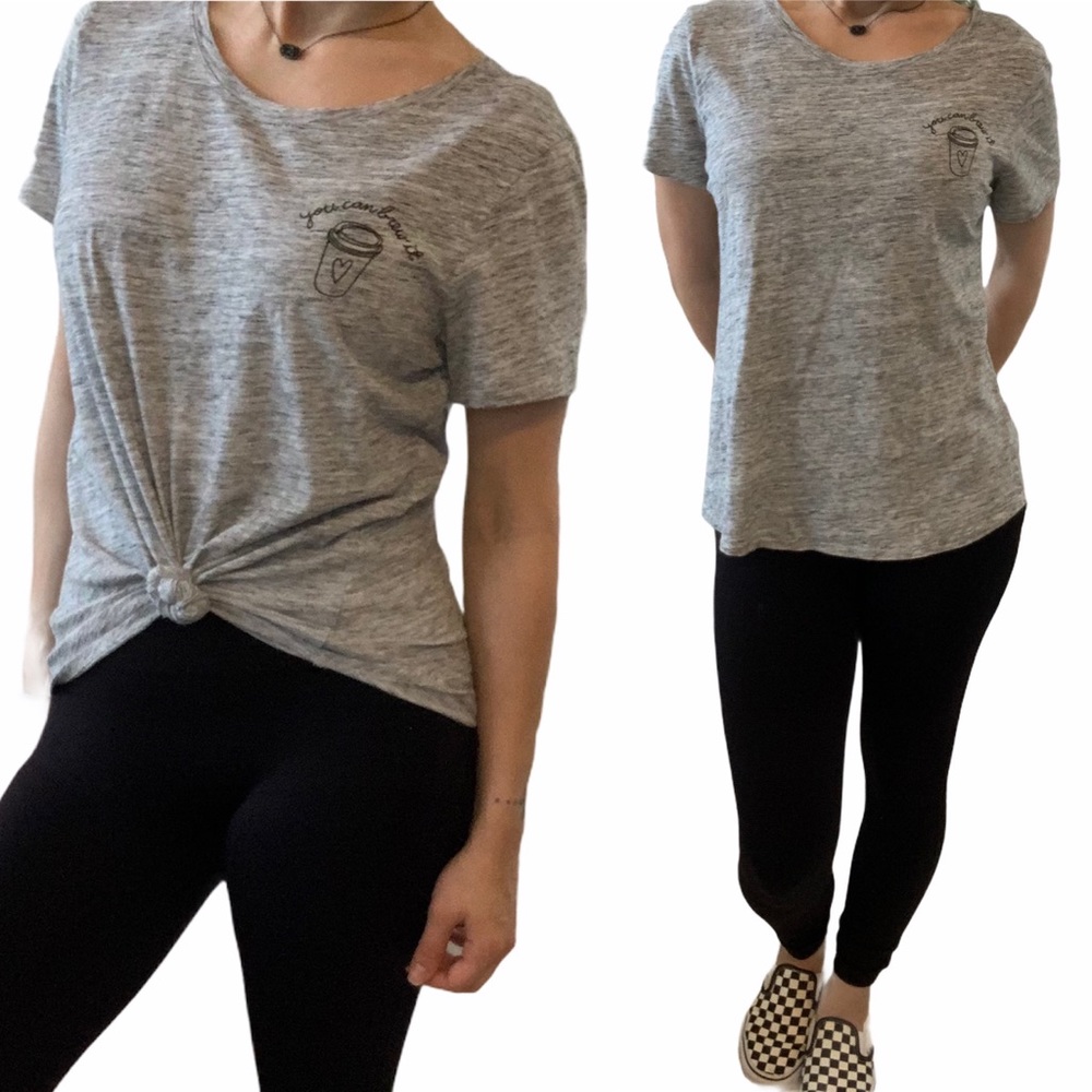 Old Navy Relaxed Everywear Coffee Cup Top